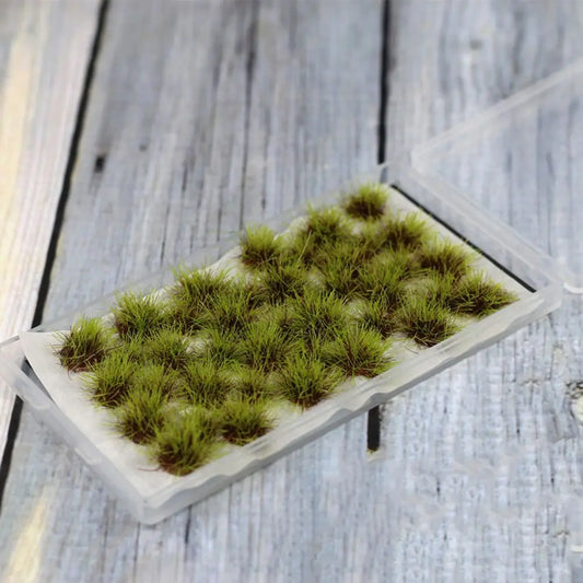 Grass Tufts Static Scenery Model Sand Table Building Layout Flower Cluster Landscape Wargame Miniature Garden Decor