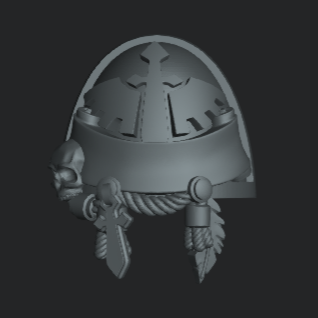 Mark X Tacticus Shoulder Plates