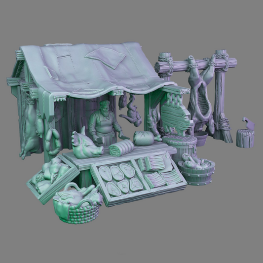 Butcher Market Stall