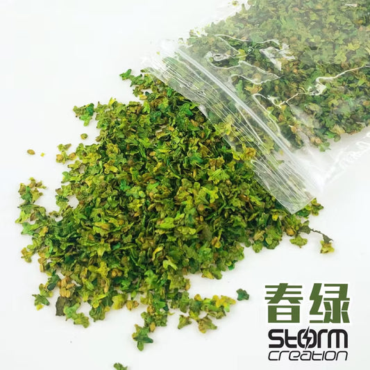 33Ml Simulation Miniature Tree Leaf Resin Model Kit Micro Landscape Leaves Static Diorama Accessories for Diy Scene Model Making