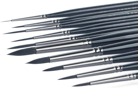 10Pcs Small Detail, Miniature Model, Paint Brush Set 