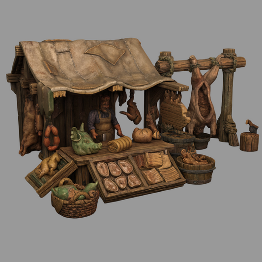 Butcher Market Stall