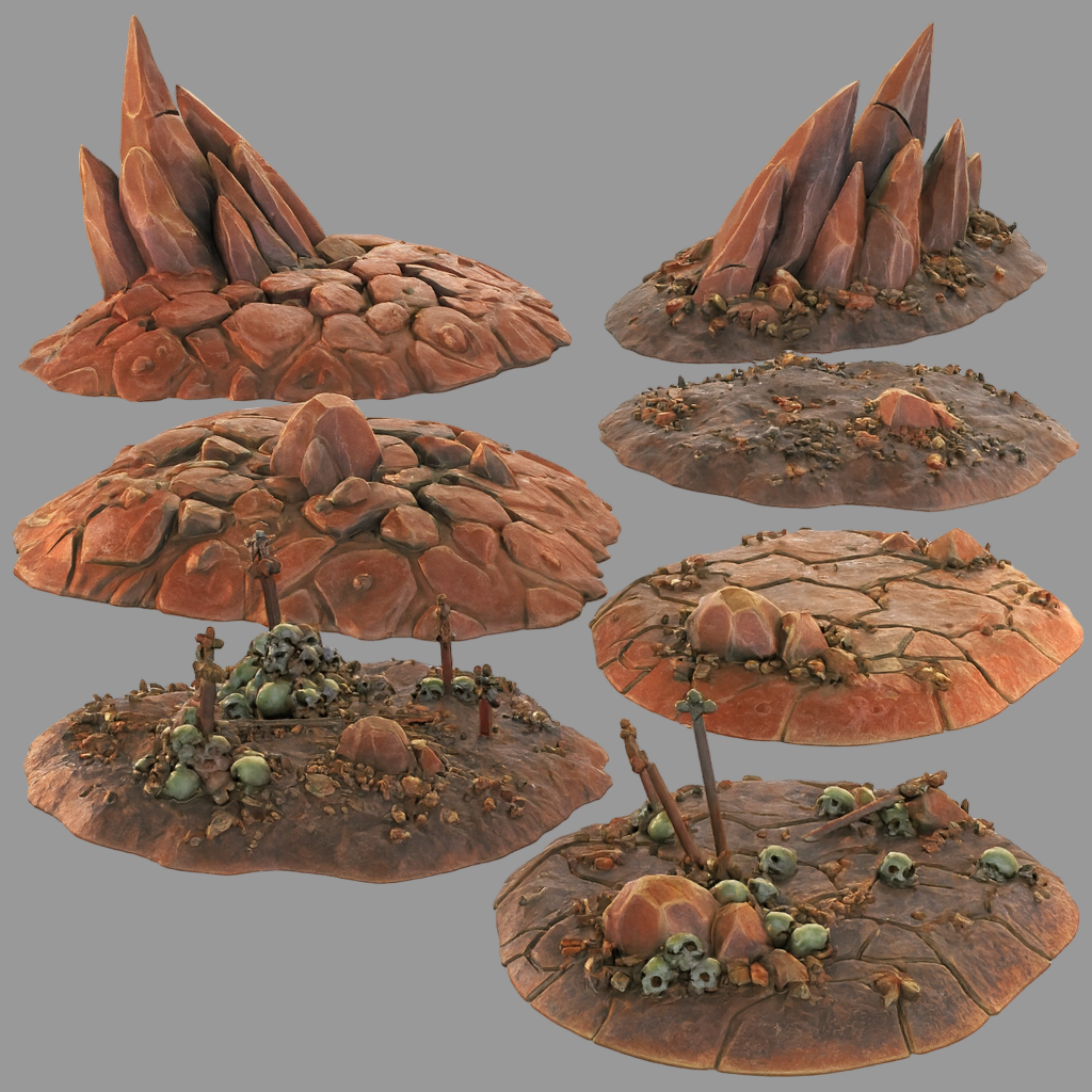 Volcanic Underworld Terrain