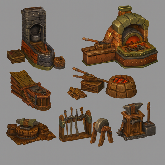 Blacksmith Set pieces