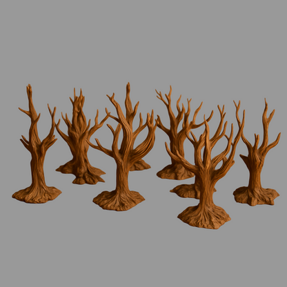 Badlands trees