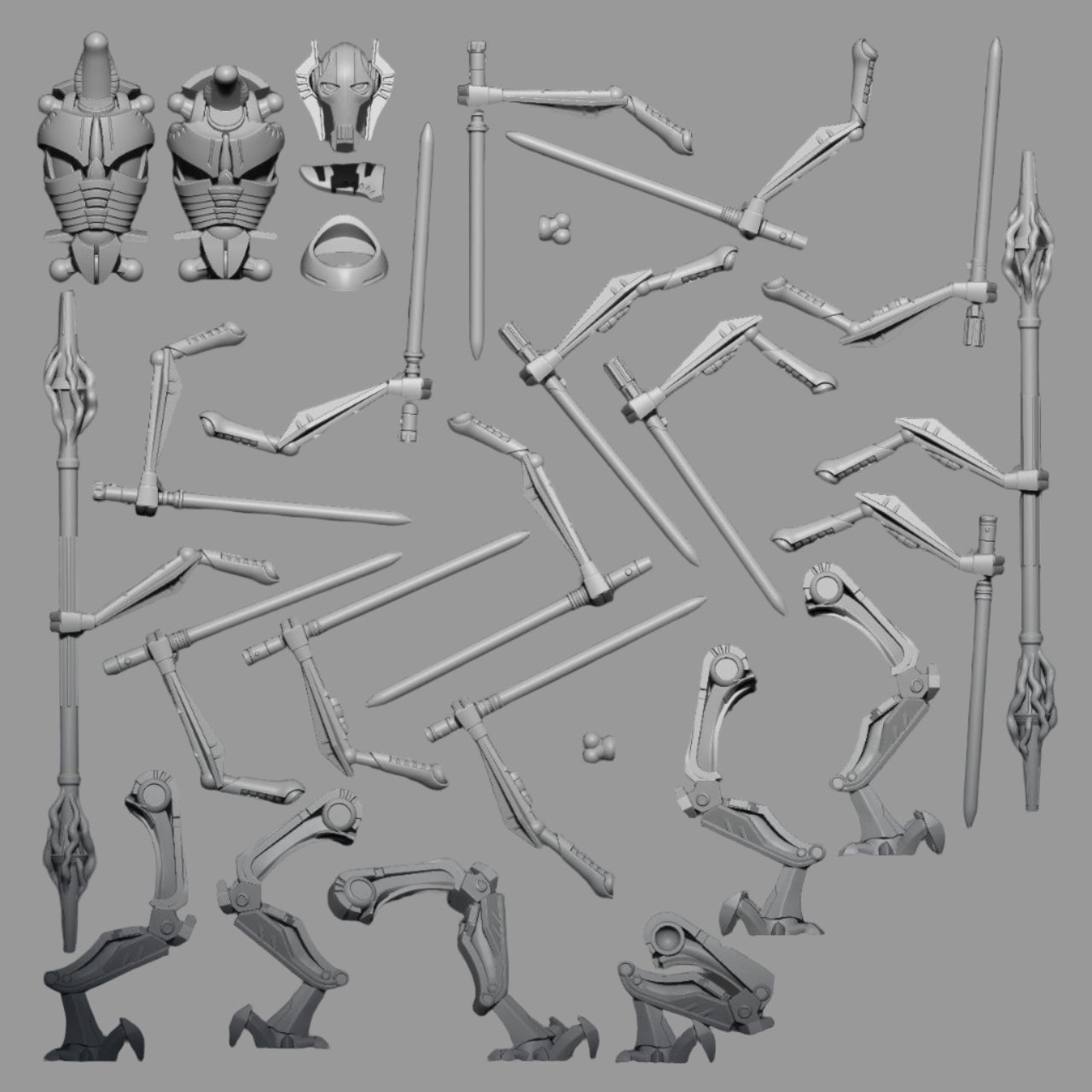 Cyber-Warlord Commander