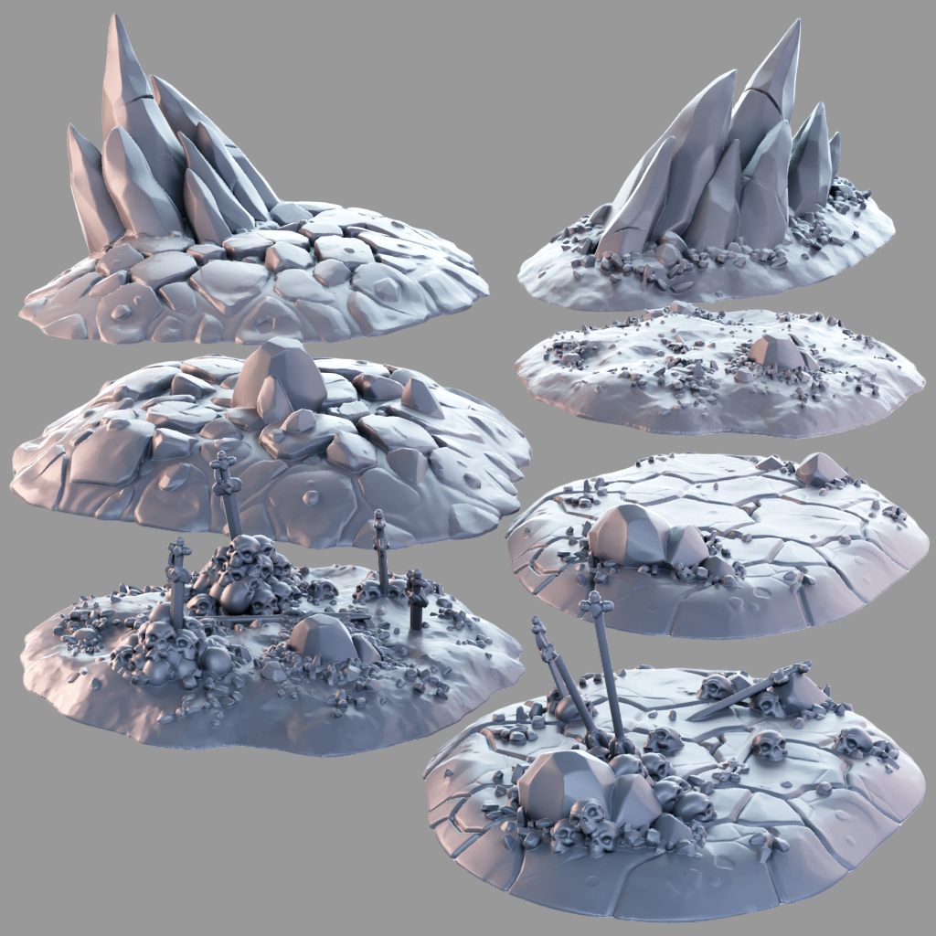 Volcanic Underworld Terrain