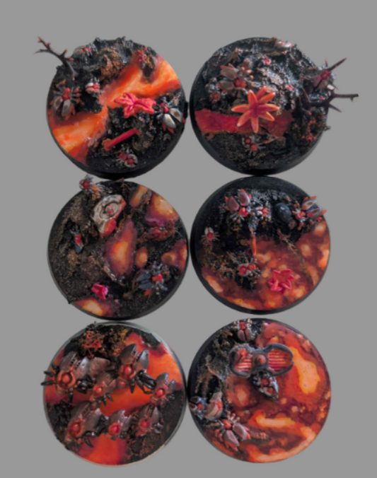 Lava Bases (Painted)