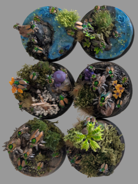 Forest Bases (Painted)