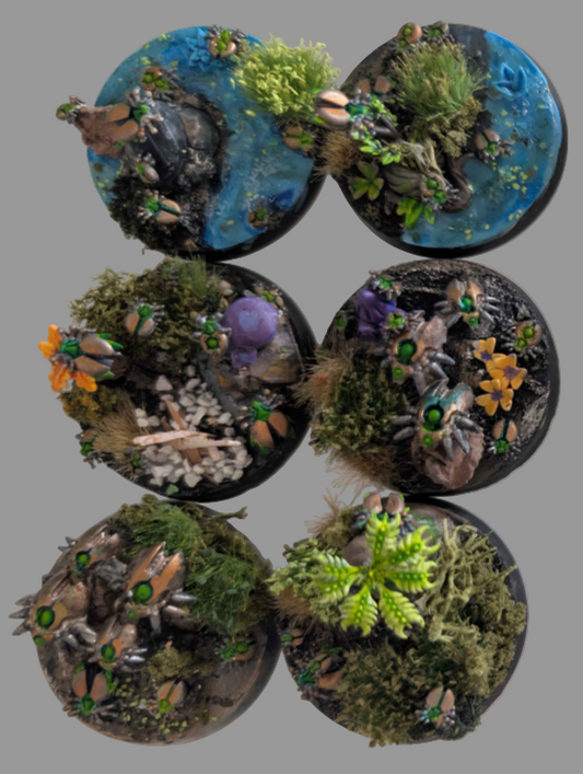 Forest Bases (Painted)