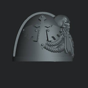 Mark X Tacticus Shoulder Plates