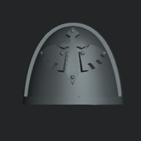 Mark X Tacticus Shoulder Plates