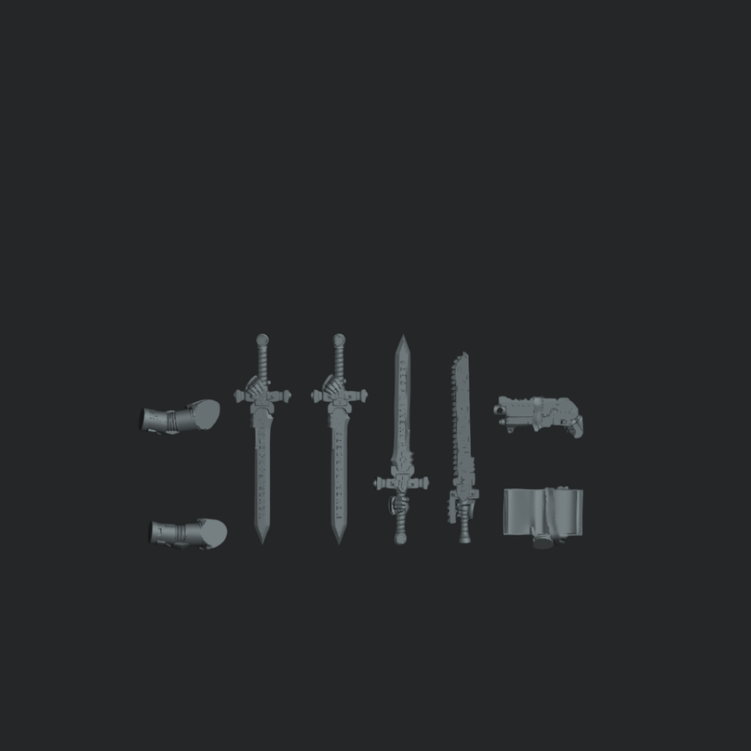 Mark X Tacticus PowerArms + Weapons