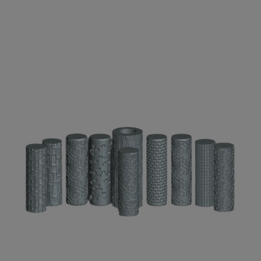 Patterned Terrain Rollers