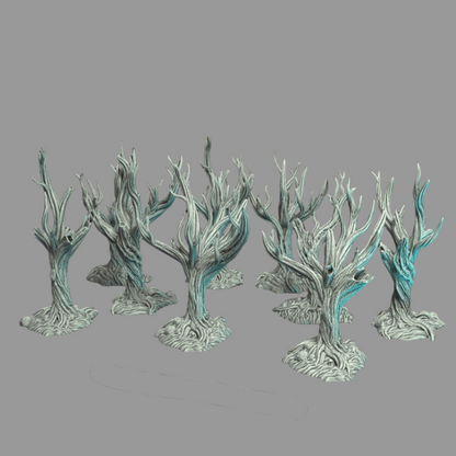 Badlands trees
